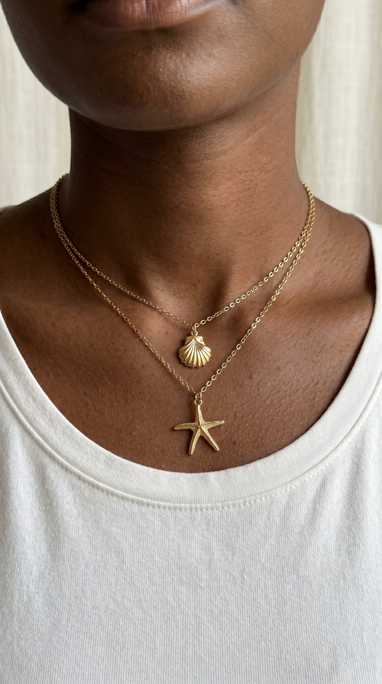Shell & Starfish Necklace