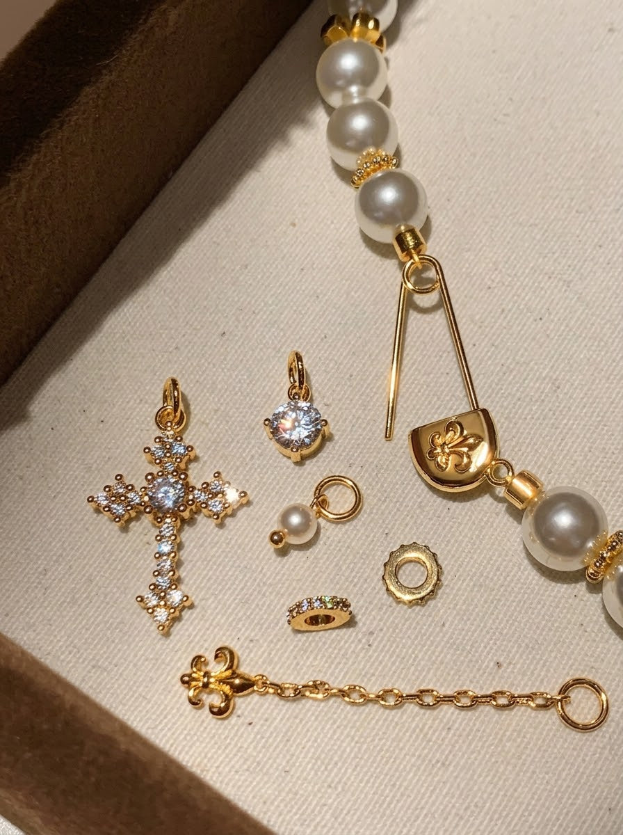 Halo — Non-Tarnish Pearl Bolo Bracelet- 3rd