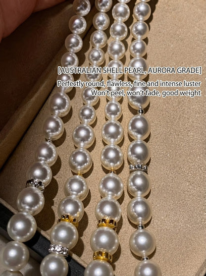 Halo — Non-Tarnish Pearl Bolo Bracelet- 3rd