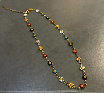 Daisy Bloom Necklace | Floral Boho Necklace 2nd