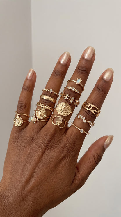 The Vintage Ring Stack