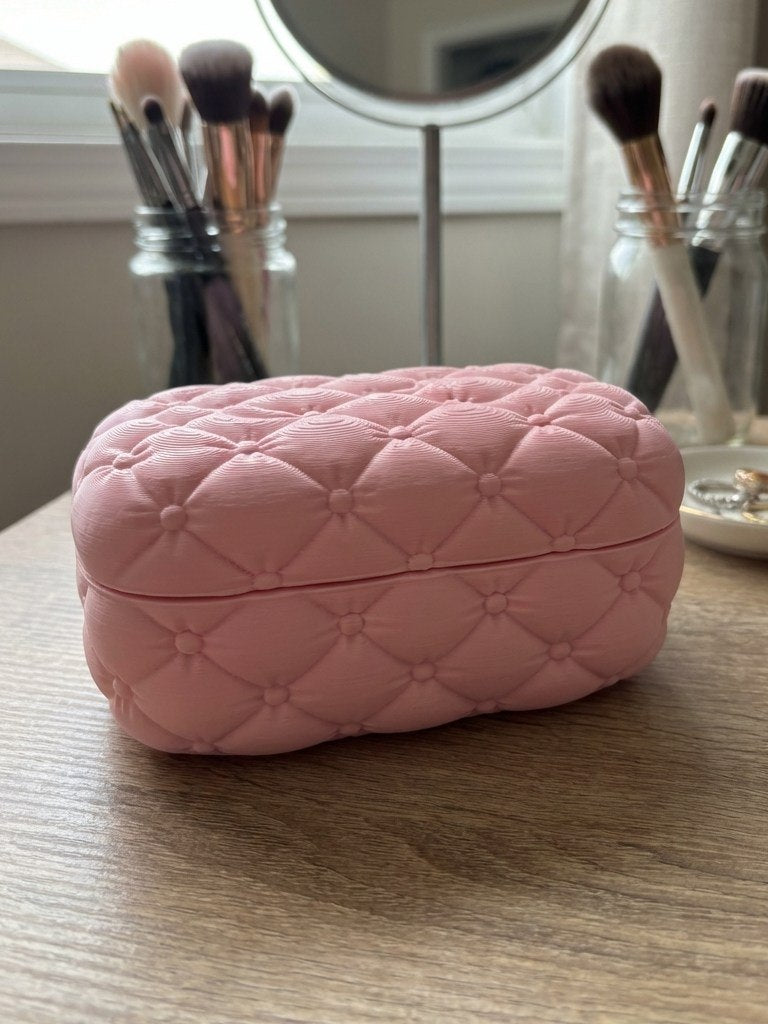 Quilted - Jewellery box 3D