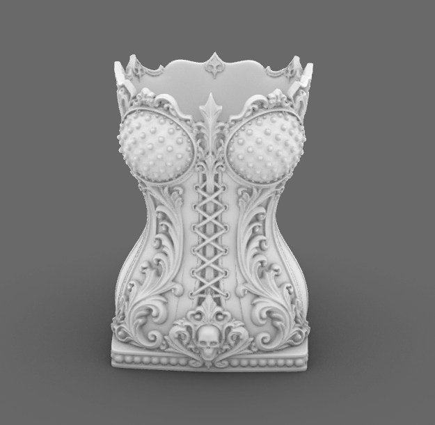 Corset — Brush Holder 3D